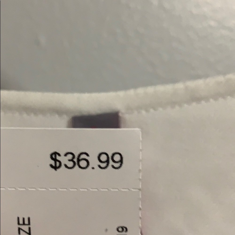 white cropped tie up blouse - Picture 2 of 3